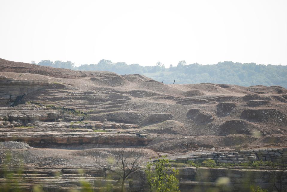 Construction next to Payne's Valley golf course in Branson on Monday, May 22, 2023.  Bass Pro Shops told the News-Leader that it will eventually be a Par 3 course.