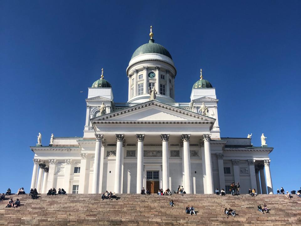 A church in Helsinki Finland