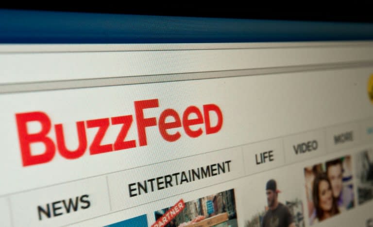 In his first, and only news conference since the election, Donald Trump lashed out at BuzzFeed News, describing the website as a "failing pile of garbage"