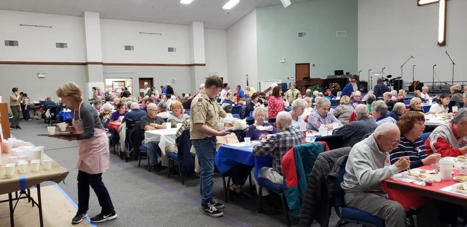 Boy Scouts will hand-deliver this year's meals at (Photo: Church)