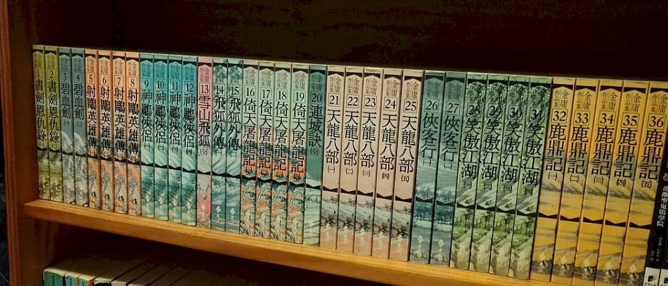 1980年代以後，武俠小說開始在中國大陸流行，金庸、梁羽生等人的作品有了單行本，北京大學校園內一度出現「男讀金庸、女讀瓊瑤」的現象。 (Jansonygood, wikimedia commons, CC BY-SA 4.0)