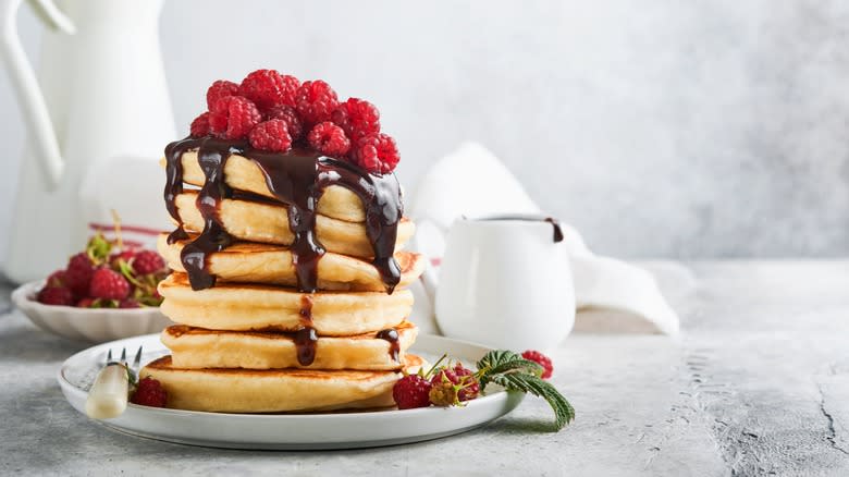 Stack of pancakes