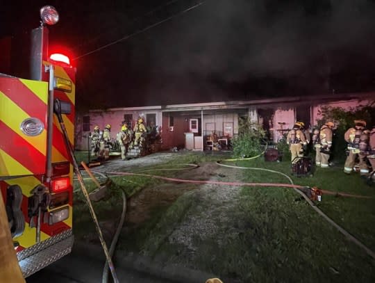 1 person injured, 3 cats rescued in east Austin house fire overnight (Photo: Austin Fire Department)