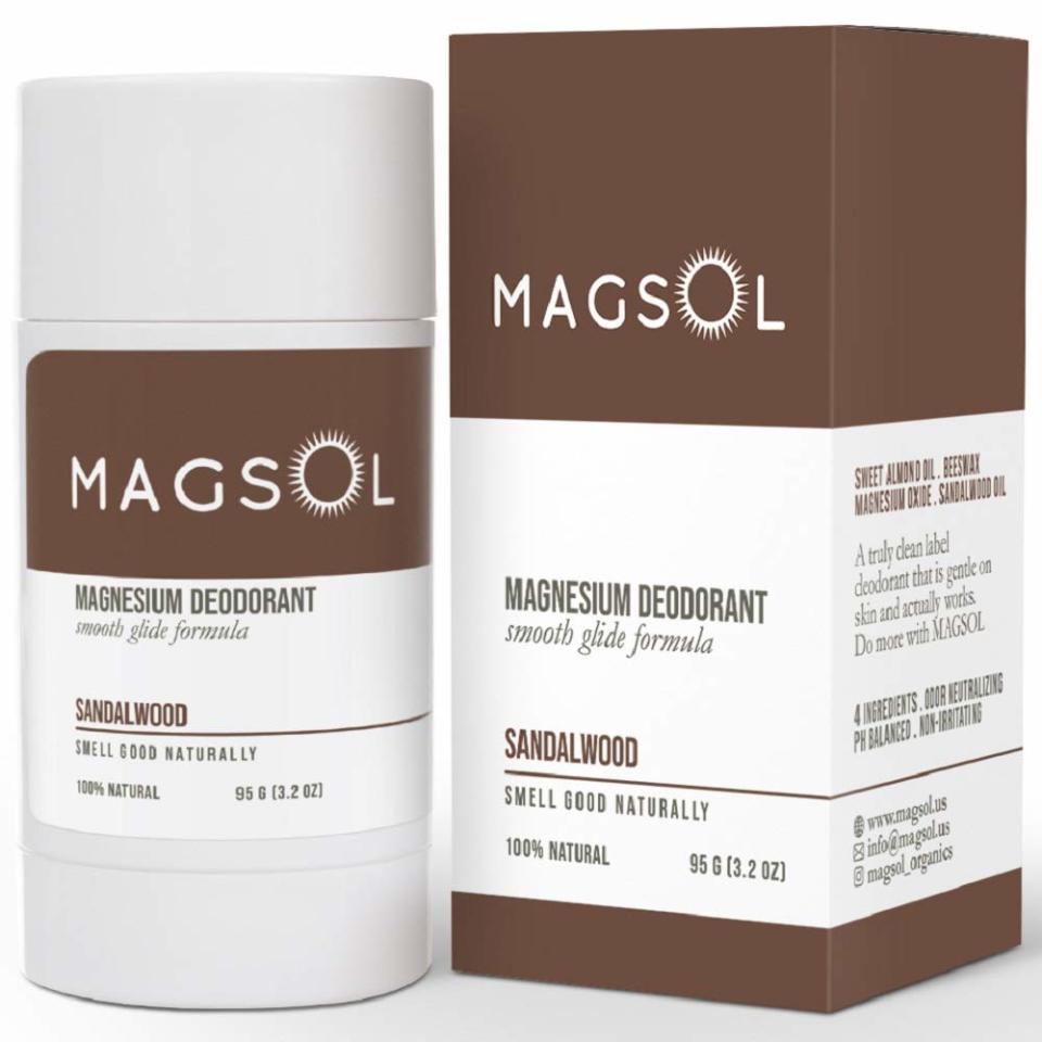 MagSol Aluminum-Free Deodorant for Men