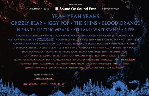 The band will play Texas' Sound on Sound Fest, their first full set since the tour behind Mosquito