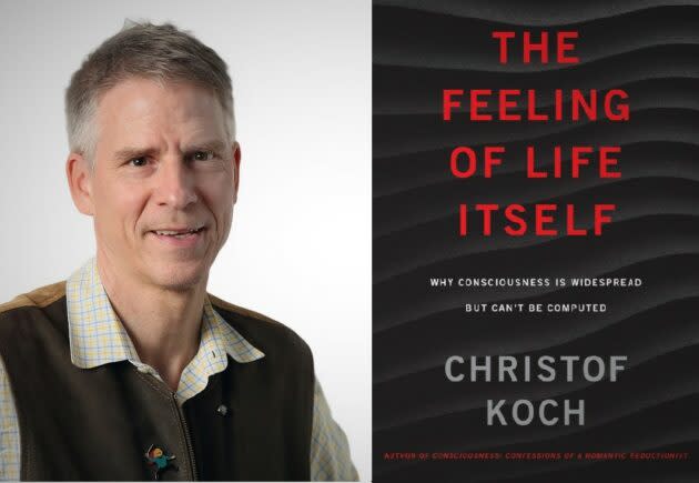 Neuroscientist Christof Koch is the author of “The Feeling of Life Itself: Why Consciousness Is Widespread But Can’t Be Computed.” (Photos Courtesy of Christof Koch and The MIT Press)