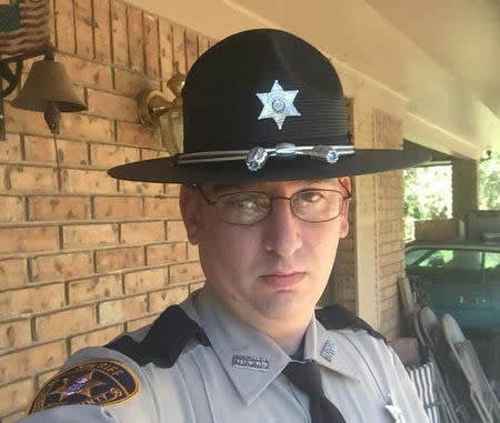 Patrolman James White, 35, is shown in this undated photo in Brookhaven, Mississippi, U.S., provided September 29, 2018. Mississippi Department of Public Safety/Handout via REUTERS