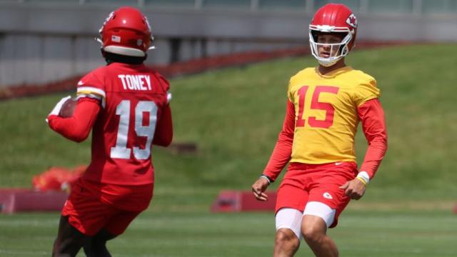 Chiefs' Kadarius Toney aims to keep building in last 2 weeks of season