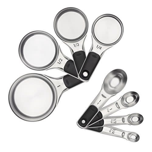 6 Piece Stainless Steel Measuring Spoons Sets, Heavy Duty Professional  Quality Slim Metal Measuring Spoon for Easy Storage, Stackable Teaspoon and