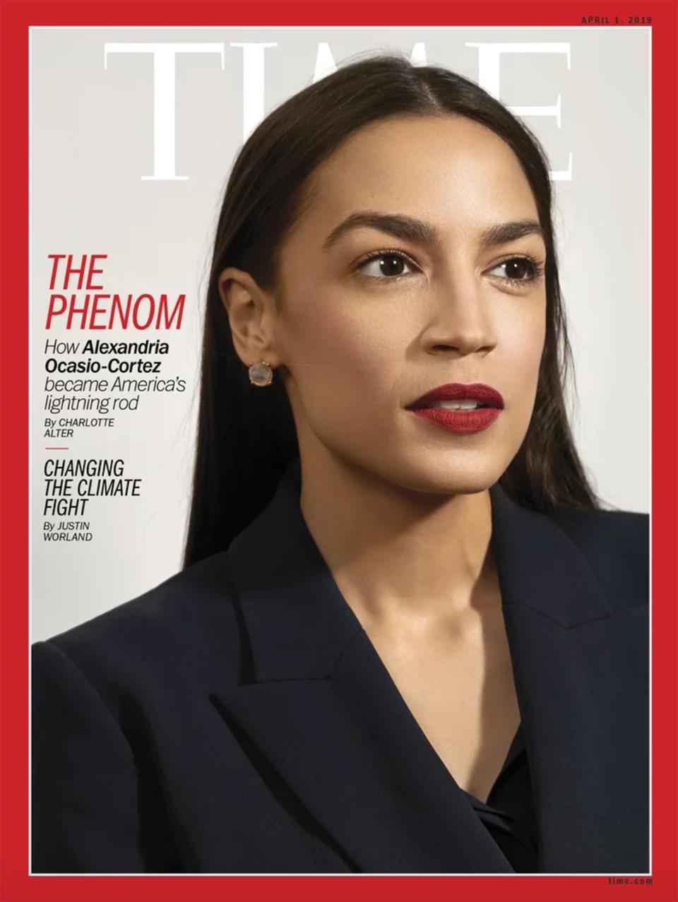 Alexandria Ocasio-Cortez Is on the Cover of Time Magazine