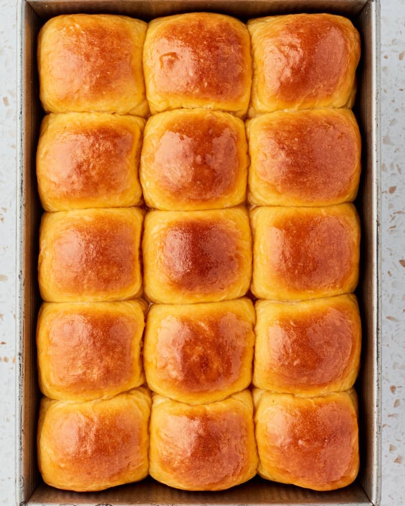 Sweet Potato Dinner Rolls