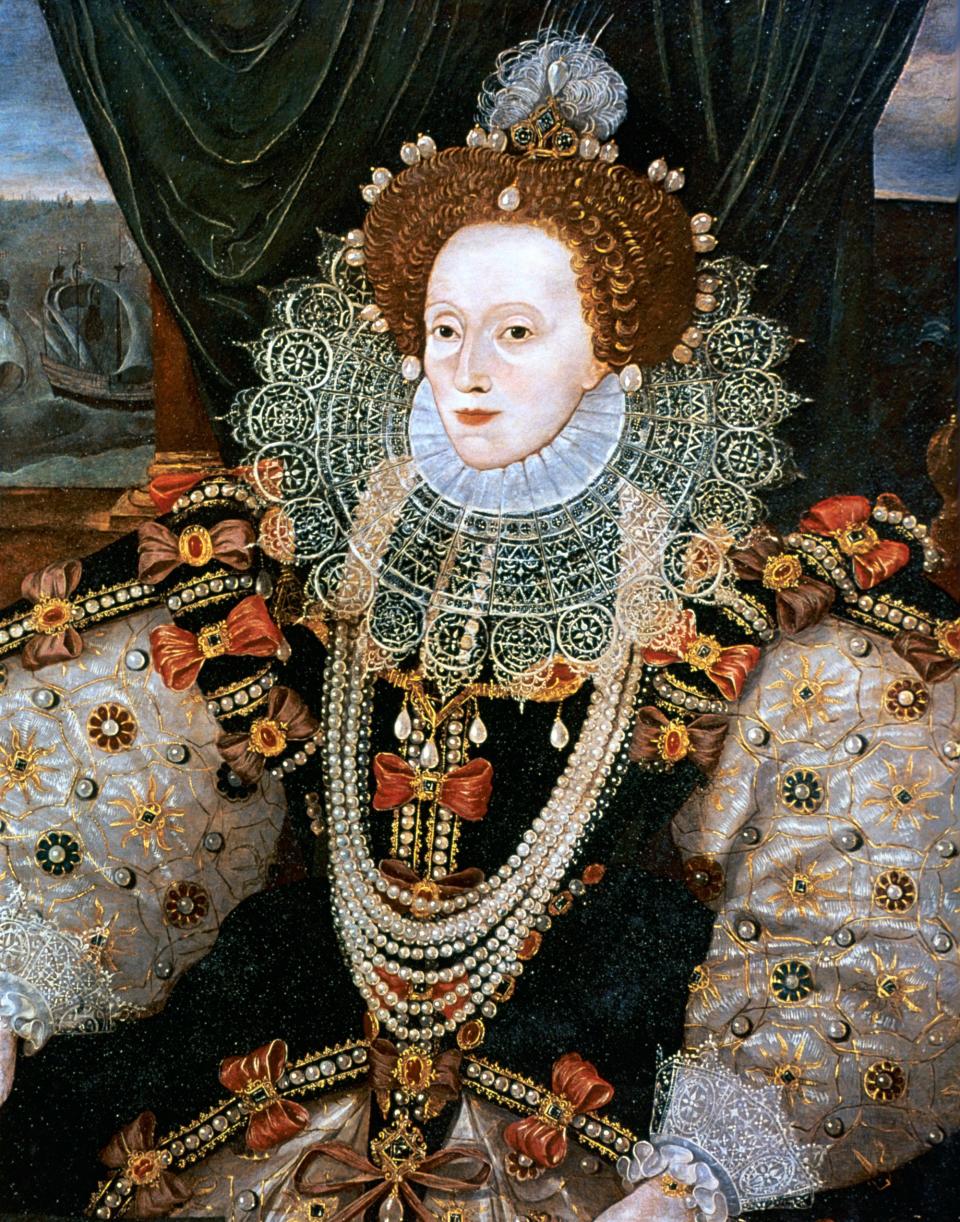 <h1 class="title">George Gower, <em>Elizabeth I,</em> 1588</h1><cite class="credit">Photo: Ann Ronan Pictures/Print Collector/Getty Images</cite>