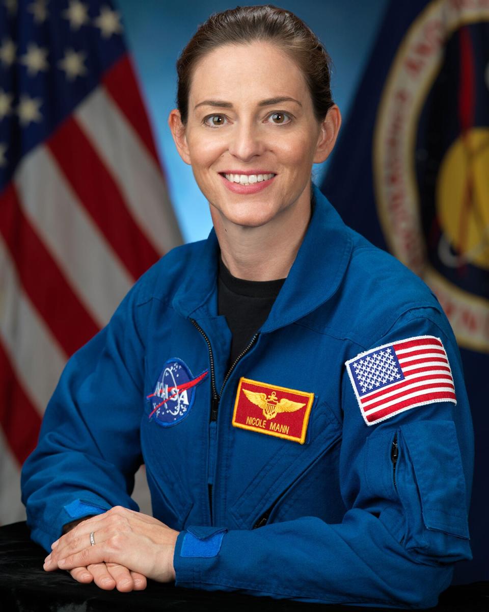 Official astronaut portrait of Nicole Aunapu Mann