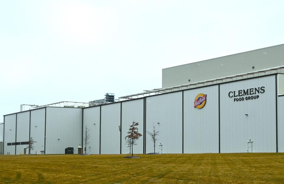 The Coldwater Clemens Food Group plants is along I-69 on Newton Road.