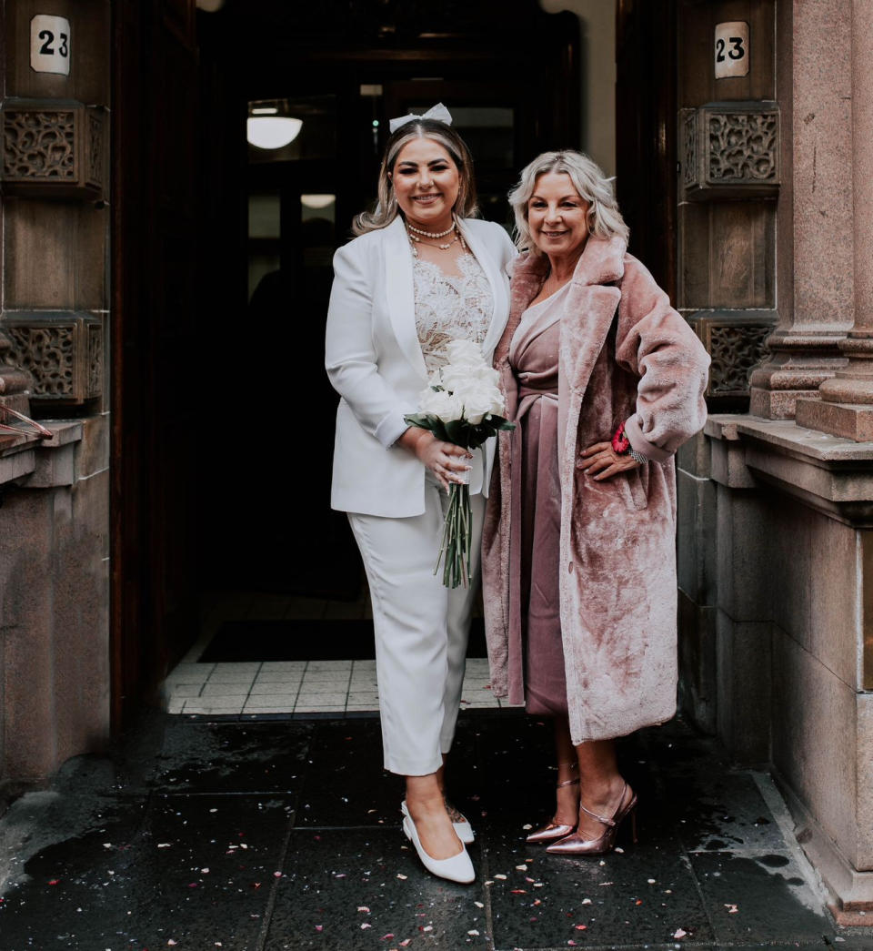 Carson-McGeary and her mum Helen Anderson (Allie Carson-McGeary/SWNS)