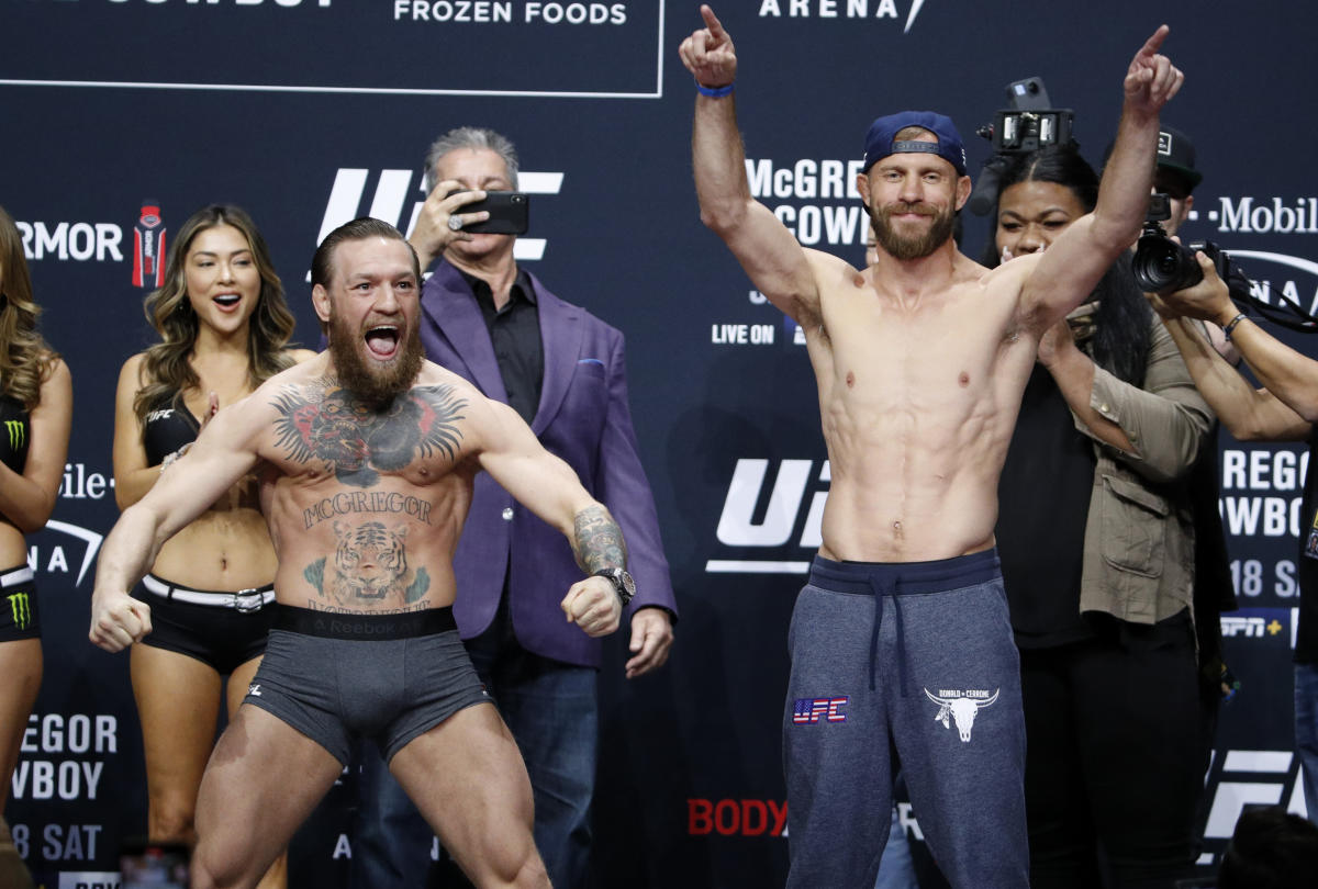 Conor McGregor wishes Donald Cerrone well ahead of UFC 246