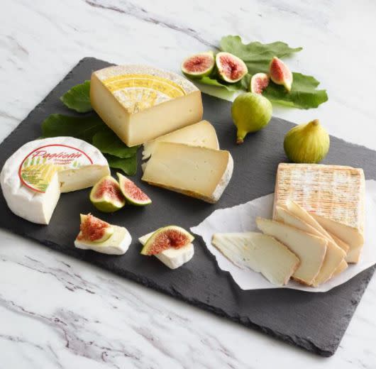 Find this <a href="https://fave.co/2WfAiLy" target="_blank" rel="noopener noreferrer">Slate Cheese Board for $15</a> at World Market.