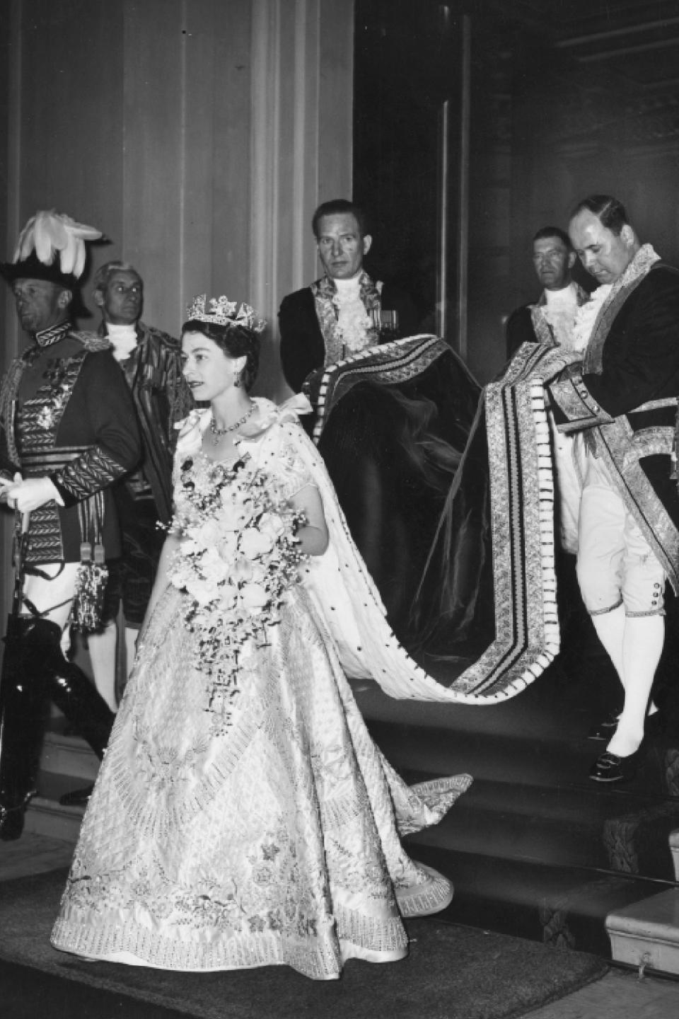 Queen Elizabeth II's Coronation flowers