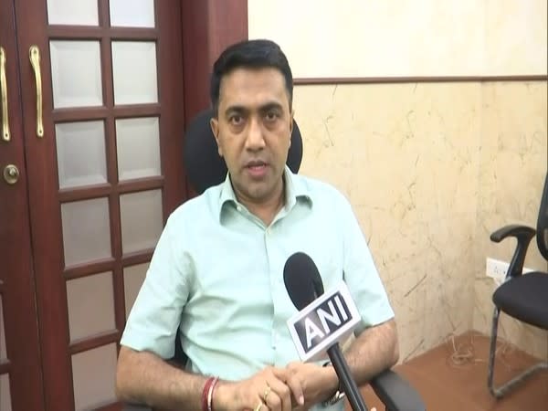 Goa Chief Minister Pramod Sawant. [Photo/ANI]