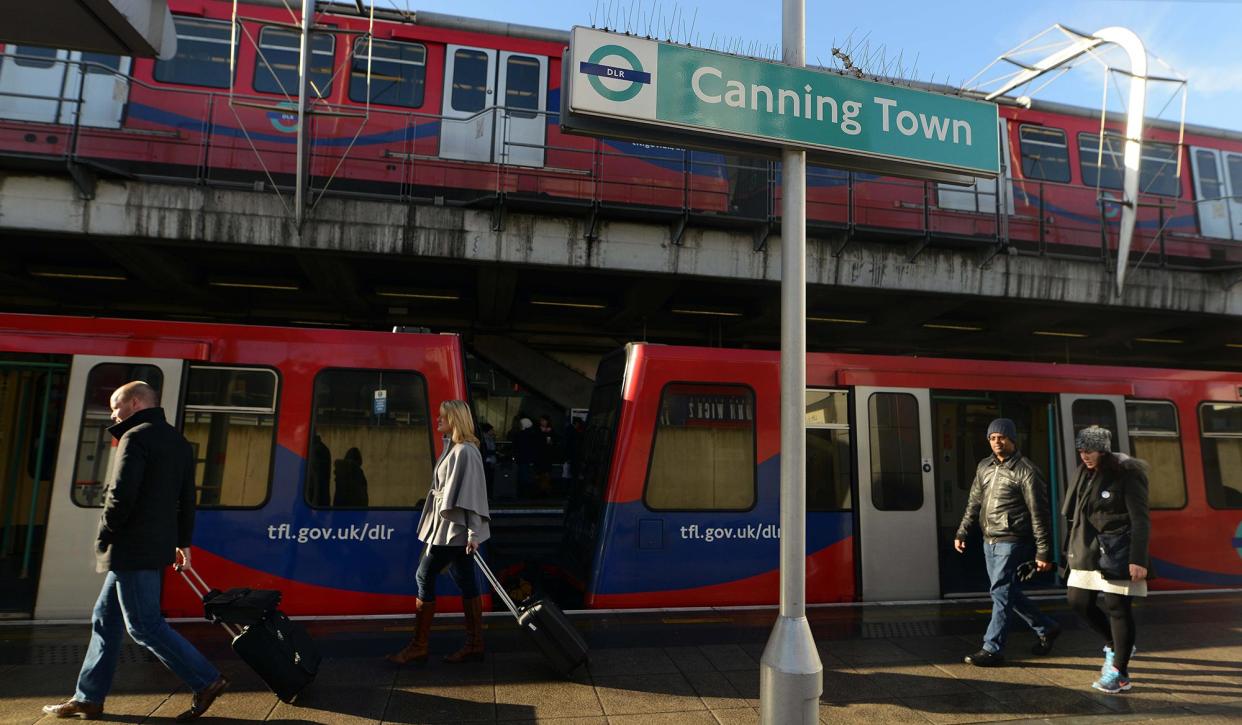 The DLR strike coincides with the London Marathon 2018: Daniel Lynch