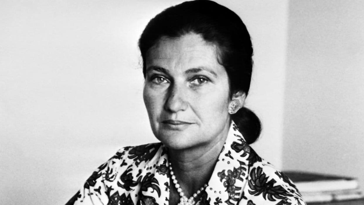 Simone Veil en janvier 1974 - AFP