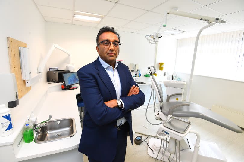 Suken Shah, MD of Sefton Dental Centre, Bootle