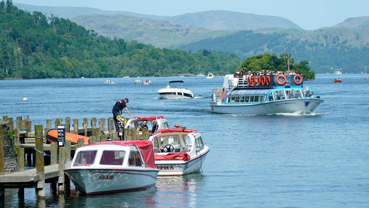 Windermere on a sunny dat