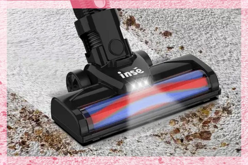 Inse cordless stick vacuum