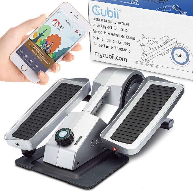 The Cubii lets you track your fitness goals on your smartphone. (Photo: Amazon) 