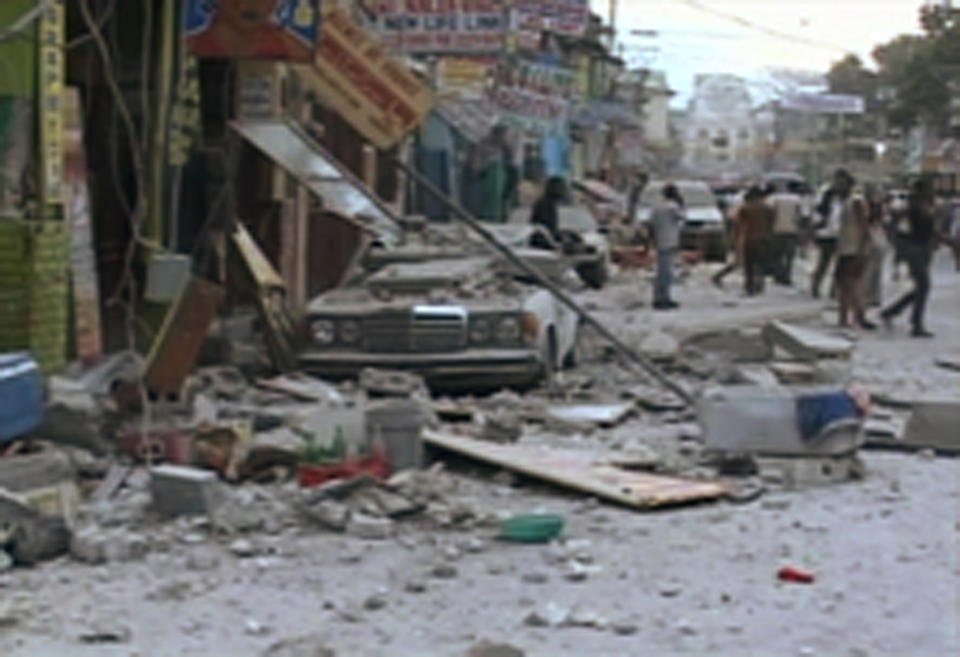 El terremoto de 2010 en Haití fue devastador. (REUTERS/Reuters TV)
