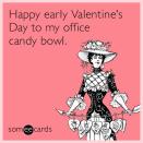 <p>Because the best part about Valentine's Day in the office is obviously the free candy bowl.</p><p><strong>RELATED: </strong><a href="https://www.goodhousekeeping.com/holidays/valentines-day-ideas/g1409/best-valentines-day-chocolates/" rel="nofollow noopener" target="_blank" data-ylk="slk:45 Best Valentine's Day Chocolates and Candy to Buy for Your Loved Ones;elm:context_link;itc:0;sec:content-canvas" class="link ">45 Best Valentine's Day Chocolates and Candy to Buy for Your Loved Ones</a></p><p><a href="https://www.instagram.com/p/BtygB0iA4O7/" rel="nofollow noopener" target="_blank" data-ylk="slk:See the original post on Instagram;elm:context_link;itc:0;sec:content-canvas" class="link ">See the original post on Instagram</a></p>