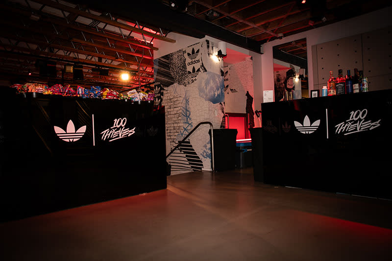 Adidas x 100 Thieves Collection Launch in Venice Beach