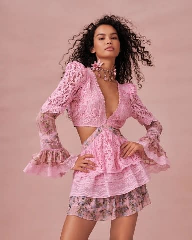 A resort look from LoveShackFancy.