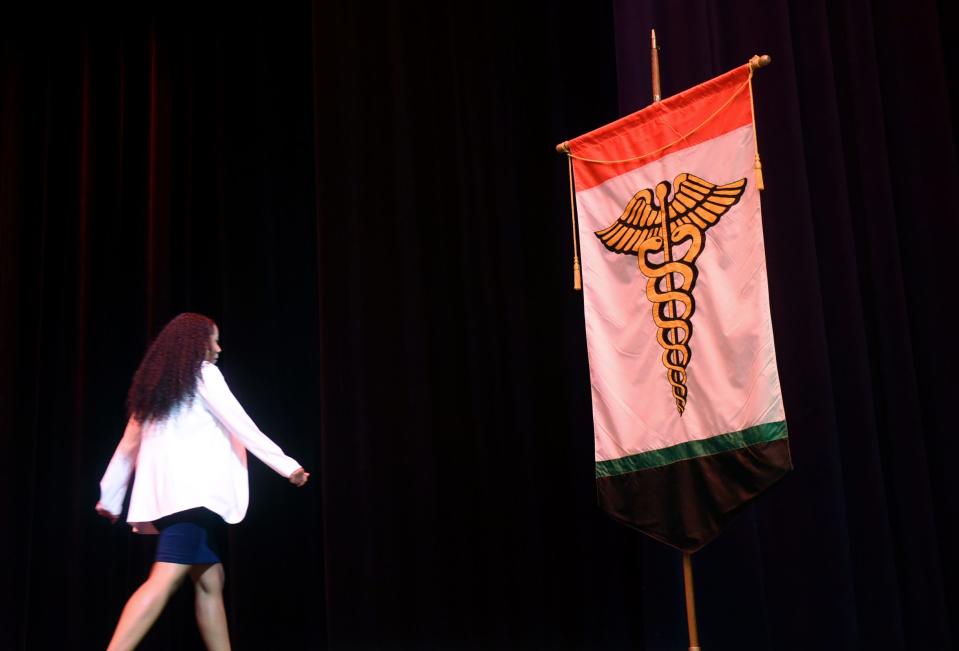 Texas Tech University Health Sciences Center hosts a white coat ceremony, Friday, July 29, 2022, at Buddy Holly Hall.