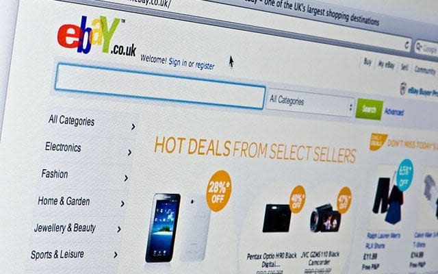 A reader was scammed when trying to buy a car on online marketplace eBay - www.alamy.com