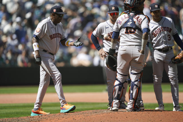 Eugenio Suárez belts 2 homers, J.P. Crawford has 1 as Mariners beat Astros  5-1 