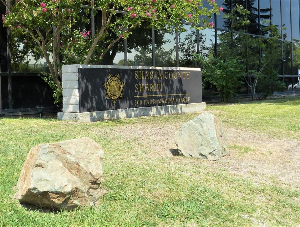 The Shasta County Sheriff's Office building in Redding.