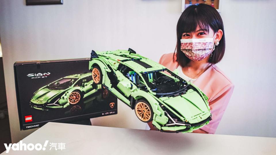 LEGO Technic Lamborghini Sián FKP 37 42115開箱組起來！屬於大人的油電超跑魂！