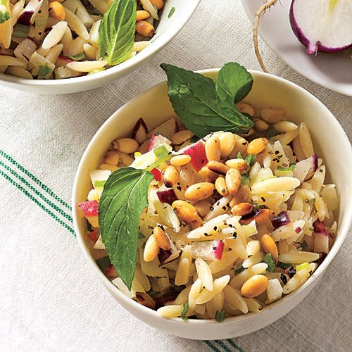 Orzo Salad with Radish and Fennel