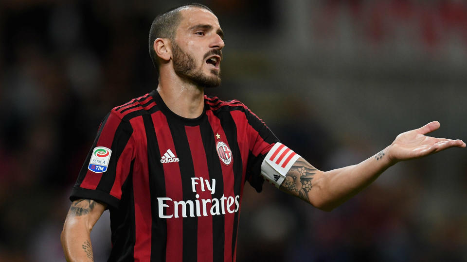 Mourinho passed over Leonardo Bonucci while at Inter Milan