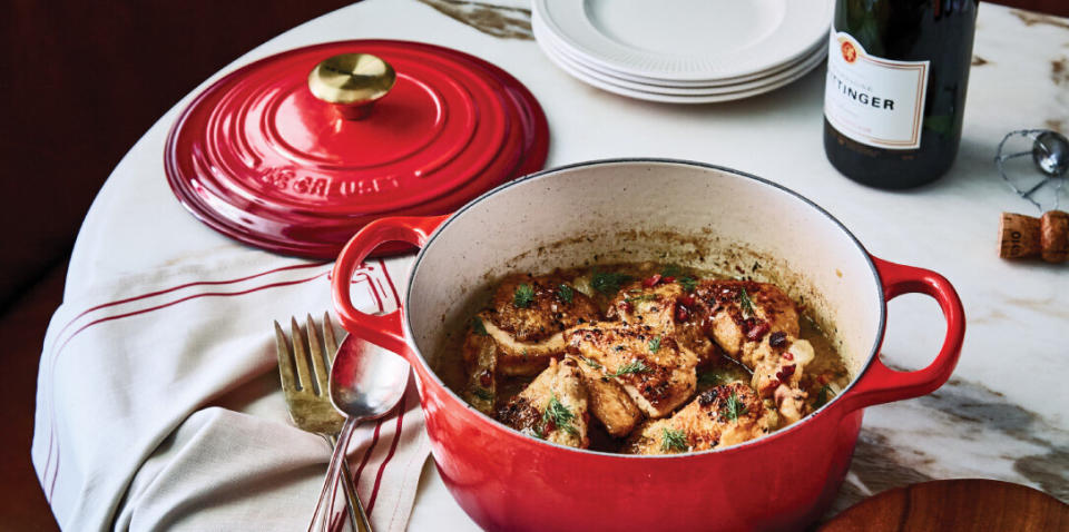 In April, <a href="https://www.huffpost.com/entry/le-creuset-sale-pots-pans-dutch-ovens_l_5e8f528bc5b6b371812d66bf" target="_blank" rel="noopener noreferrer">Le Creuset offered 20% off its full-price cookware</a> &mdash; the first sale of its kind from the French brand. With all the cooking and baking that everyone has been doing, we rounded up the best of the best pieces to get under $250. While the deal might be over, you might want to up your chef skills with one of the brand's <a href="https://fave.co/3oZBpLG" target="_blank" rel="noopener noreferrer">fan favorite Dutch ovens</a>. <a href="https://fave.co/3bKablp" target="_blank" rel="noopener noreferrer">Check out Le Creuset's cookware</a>.