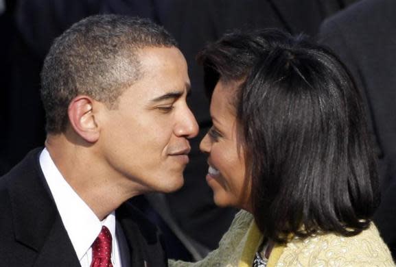 Obama’s romantic moments