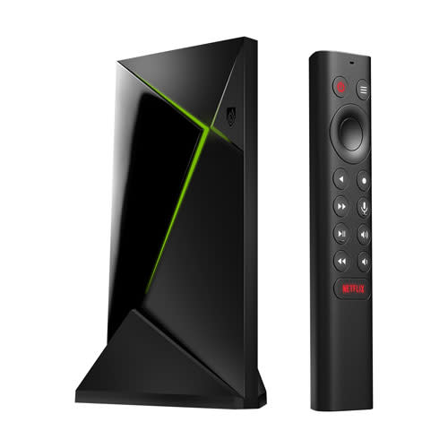 NVIDIA SHIELD Android TV Pro 16GB 4K HDR Media Streamer. Image via Best Buy Canada.