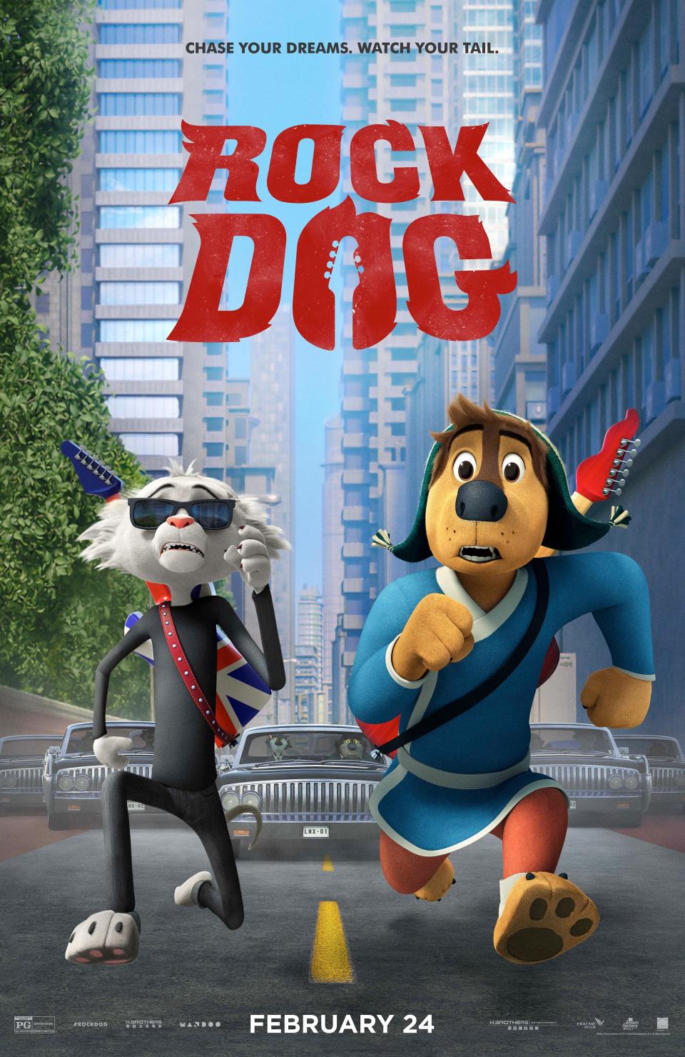 <p><span><span><span>Der chinesisch-amerikanische Zeichentrickfilm ‘Rock Dog’ lief nach seiner Veröffentlichung im Februar 2017 nur sieben Wochen in den Kinos. In dieser Zeit schaffte es der Film lediglich auf 7,6 Millionen Dollar (6,8 Millionen Euro), die Kosten beliefen sich auf rund 51 Millionen Euro (45,7 Millionen Euro). </span></span></span> </p>