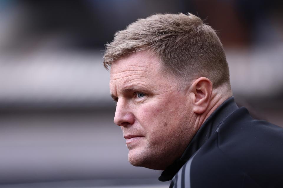 Newcastle United manager Eddie Howe is being linked with the England job. (Photo by Naomi Baker/Getty Images)