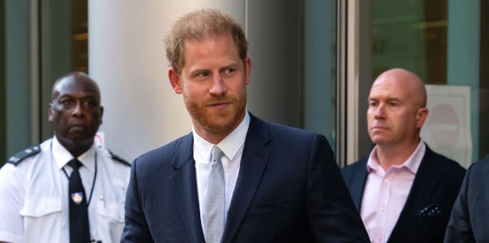 prince harry gives evidence at the mirror group newspapers trial day 2