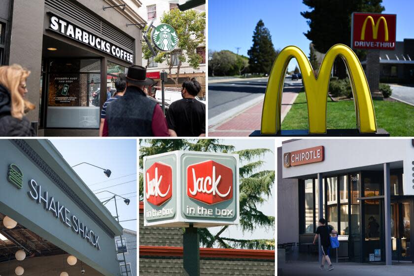 Higher prices on the menu as fastfood chains brace for California's