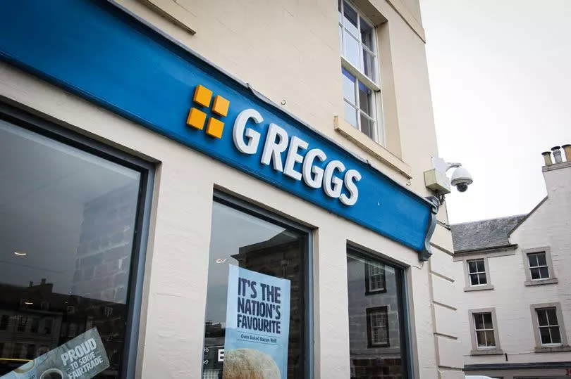 Stock image of a Gregg's shop