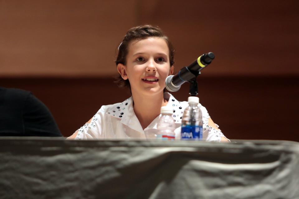 Younger Millie Bobby Brown