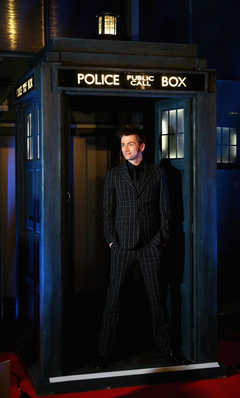 LONDON - DECEMBER 18: Actor David Tennant arrives for the Gala Screening of the Doctor Who Christmas Episode at the Science Museum on December 18, 2007 in London, England. (Photo by Chris Jackson/Getty Images)